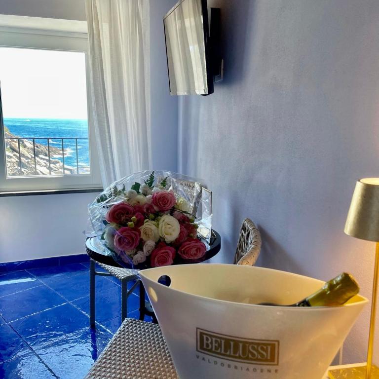 La Polena Camere Vernazza - Suite vista mare - Suite with Sea View - 6