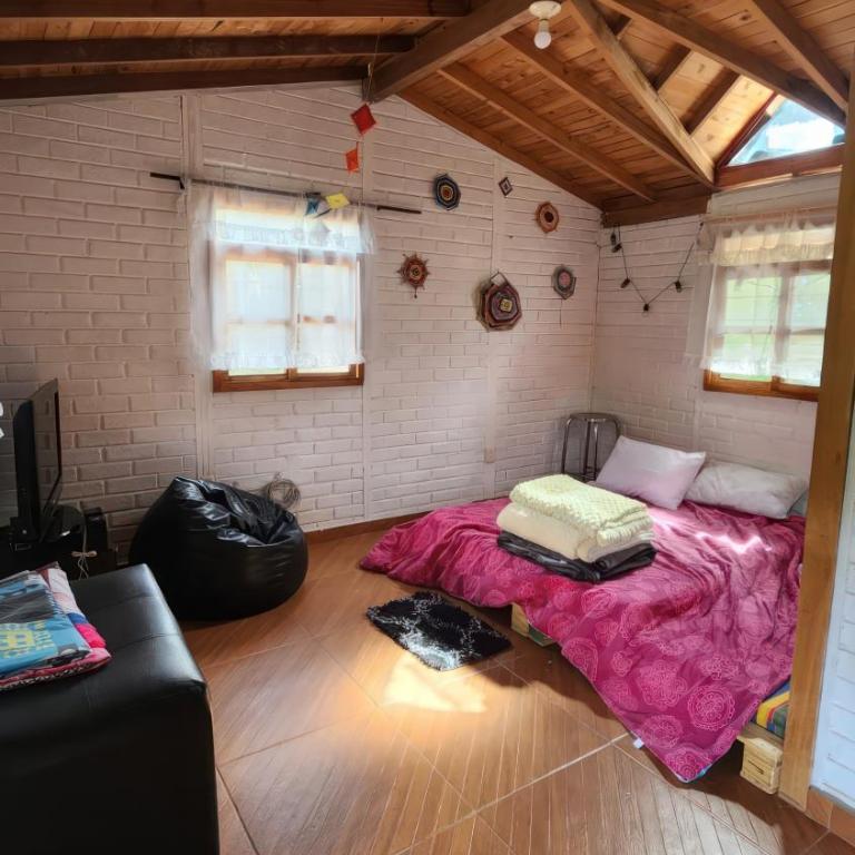 Finca con BBQ, Parking Privado y Hamacas - Three-Bedroom House - 13