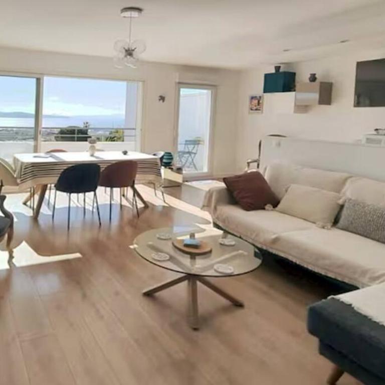 SEA VIEW Classé 3étoiles climatisé belle terrasse magnifique vue mer parking - Apartamento de 1 dormitorio - 7
