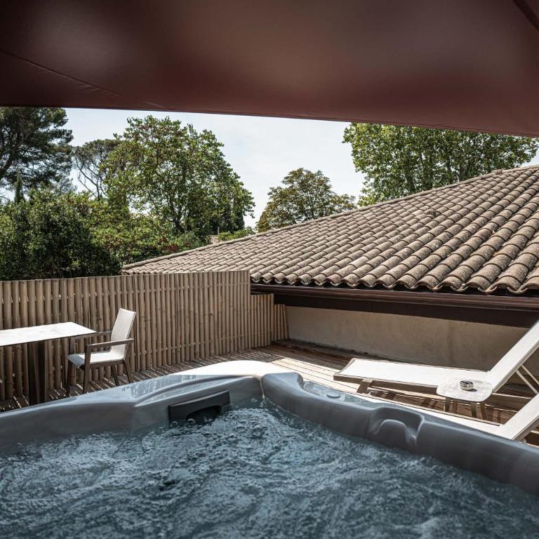 Hôtel Le Parc - La Table de Franck Putelat - Chambre Double de Luxe avec Jacuzzi Extérieur - 3