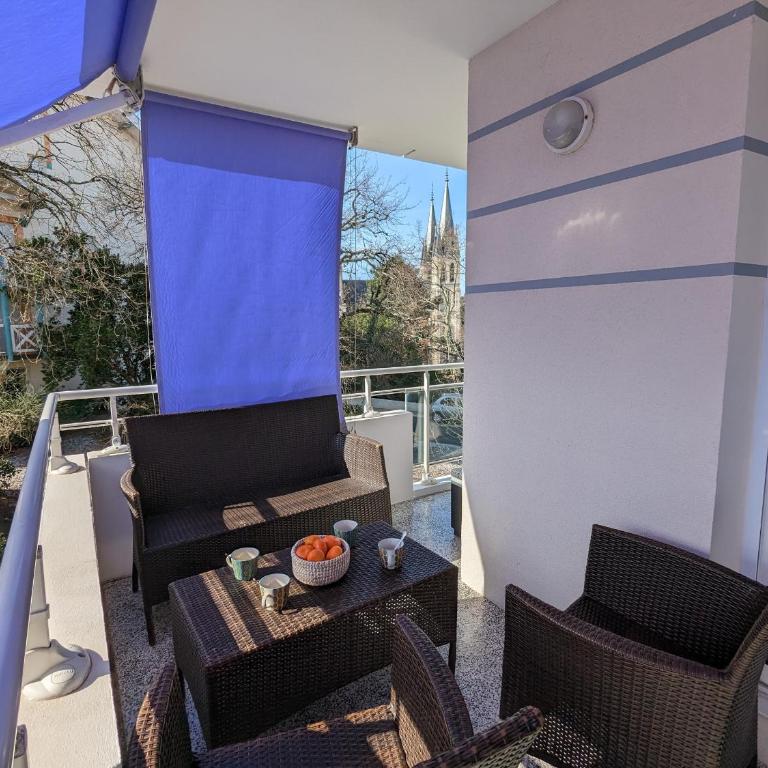 Arcachon - Superbe T3 avec terrasse, piscine et parking sécurisé - 6 personnes - FR-1-420-33 - Apartment (6 Adults) - 11
