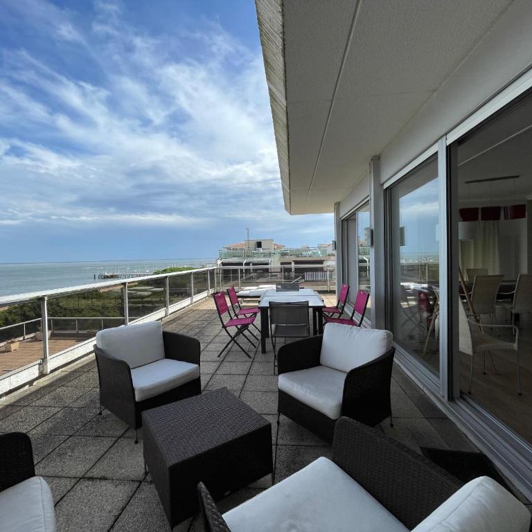 Appartement 4 chambres au dernier étage avec immense terrasse face au Bassin à Arcachon - FR-1-420-122 - Apartment - 11