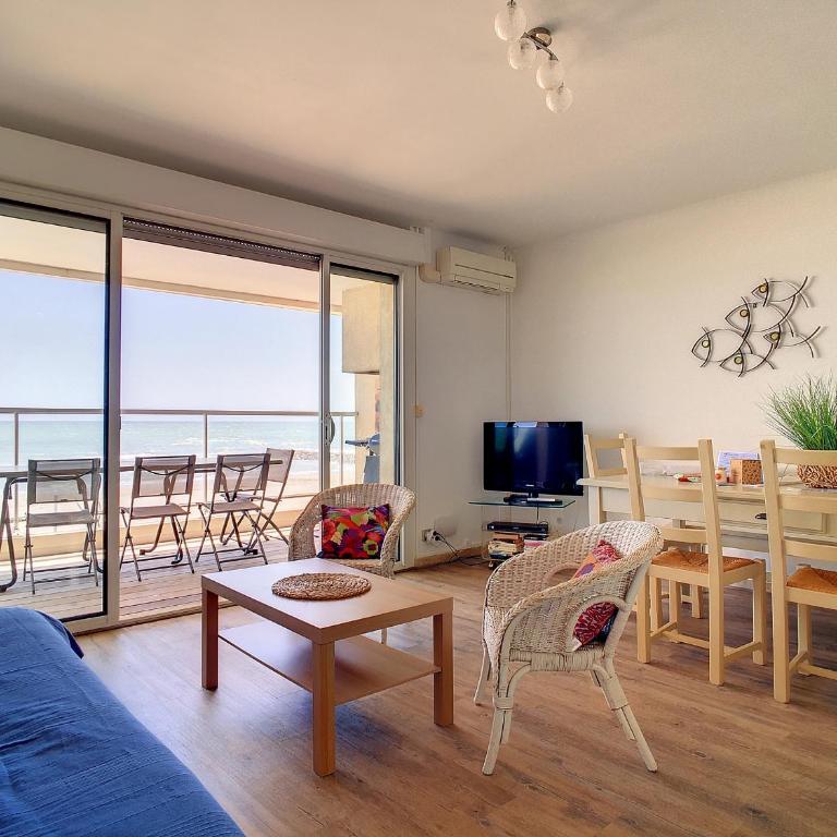 Confortable F5 sur plage avec parking - Appartamento con 4 Camere da Letto - 4