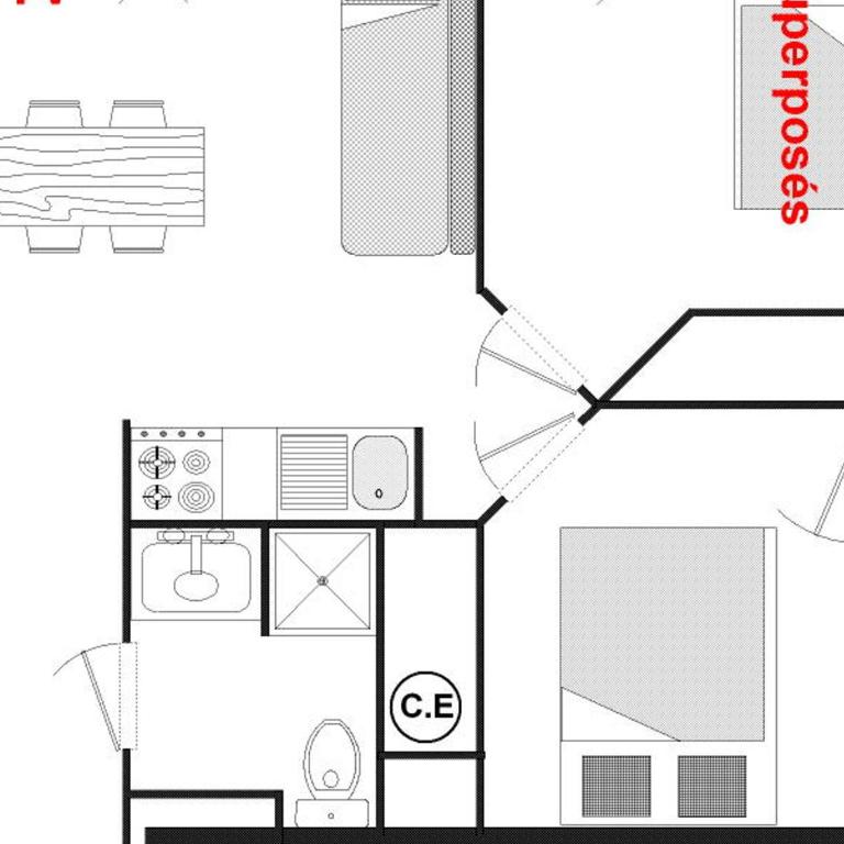 Appartement confortable avec wifi au pied des pistes - FR-1-505-204 - Apartment - 2
