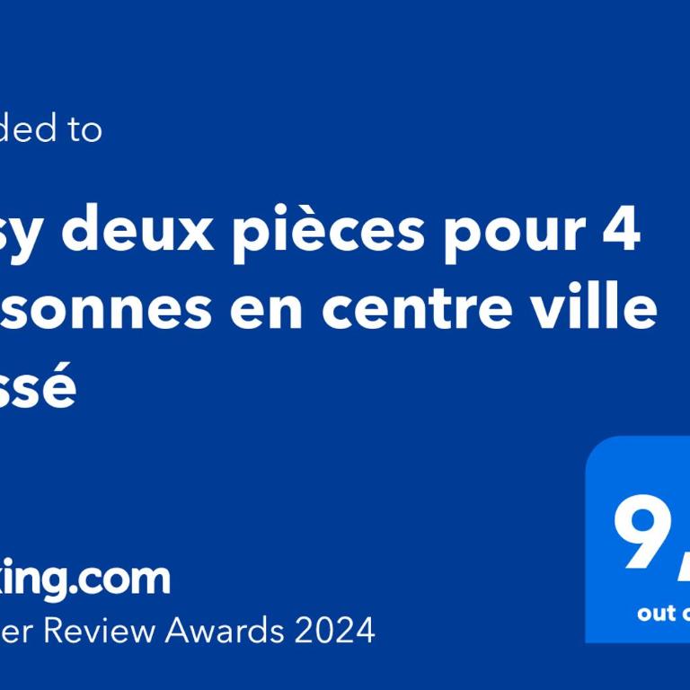 Cosy deux pièces pour 4 personnes en centre ville classé - Appartement 1 Chambre - 14