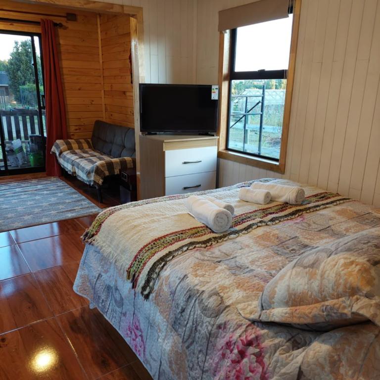 Cabaña Loft Curaco de Vélez - One-Bedroom House - 4
