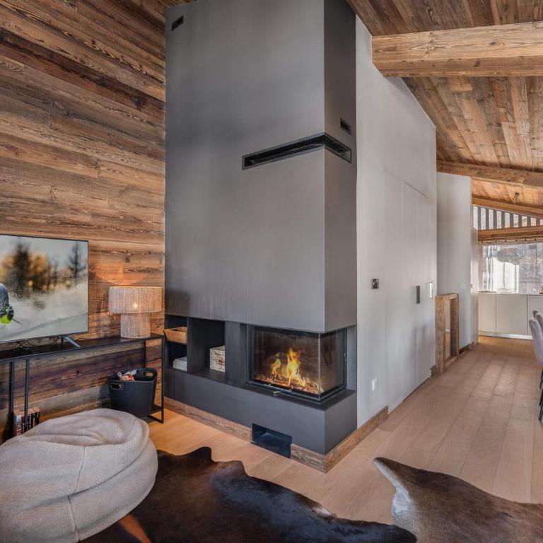 Chalet avec spa partagé, 5 chambres, piscine, parkings à Megève - FR-1-569-187 - Appartement - 6