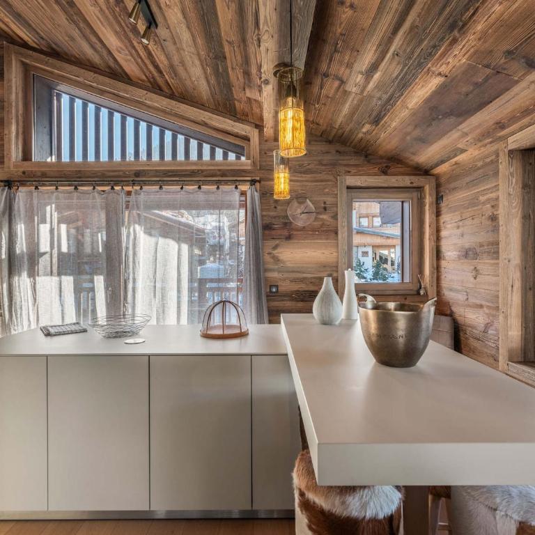 Chalet avec spa partagé, 5 chambres, piscine, parkings à Megève - FR-1-569-187 - Appartement - 8