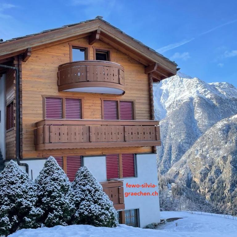 250m zur Hannigalp und Bergpanorama - Apartment mit Blick auf die Berge - 1