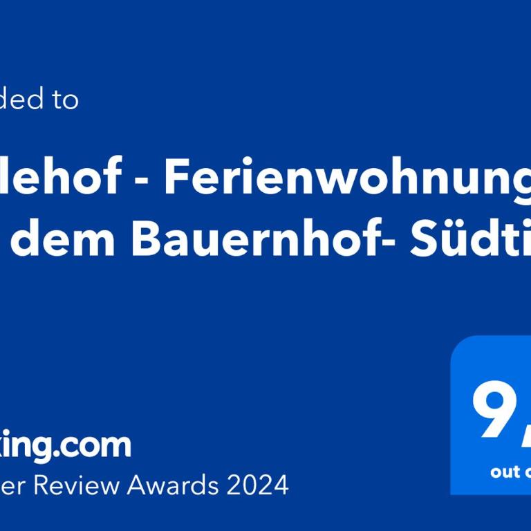 Stillehof - Ferienwohnungen auf dem Bauernhof- Südtirol - Apartamento de 1 dormitorio - 20