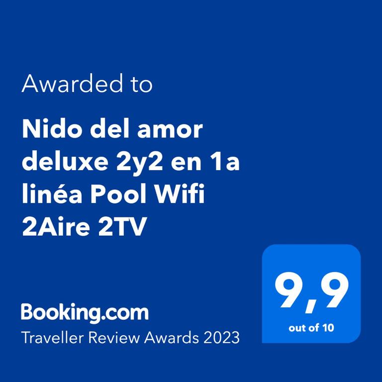 NIDO DEL AMOR deluxe 1a linéa Terraza Indoorpool Wifi Aire Netflix 10 metros a Cala del Pino - Apartamento de 1 dormitorio - 44