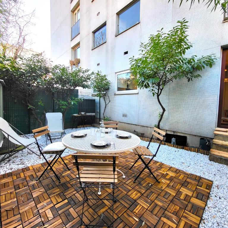 Patio du Bois: F1, jardin, métro 10(Bail Mobilité) - Apartment mit 1 Schlafzimmer - 4