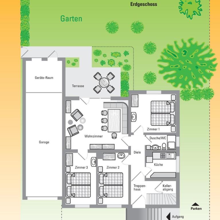 Ferienwohnung Sonnental - Apartment mit Dusche - 24