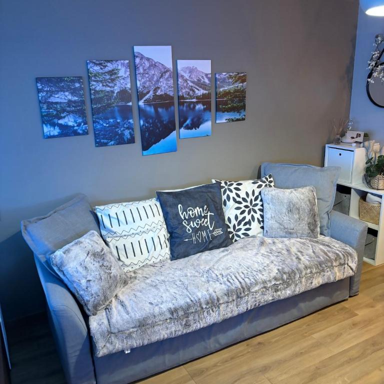 Appartement Les Chalmettes 4 Personnes au pied des Pistes Wifi - Balcon - Parking - Studio - 12