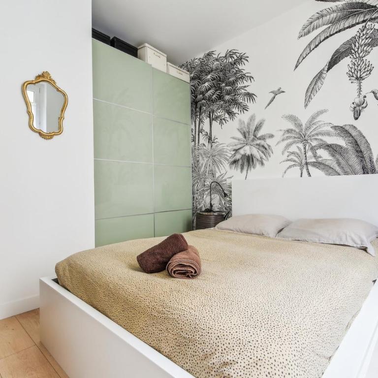 L'Oasis Urbaine - Proche Belleville et Parmentier - Appartamento con 1 Camera da Letto - 12