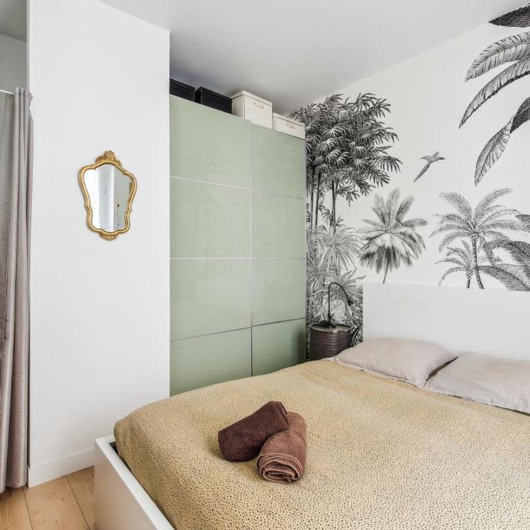 L'Oasis Urbaine - Proche Belleville et Parmentier - Appartamento con 1 Camera da Letto - 11