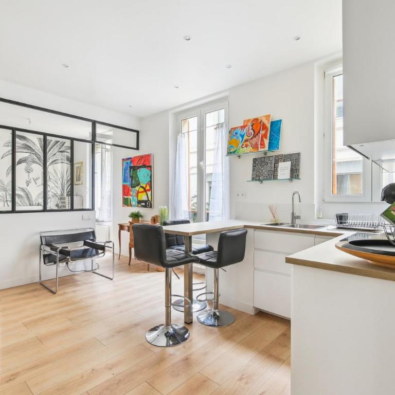 L'Oasis Urbaine - Proche Belleville et Parmentier - Appartamento con 1 Camera da Letto - 2