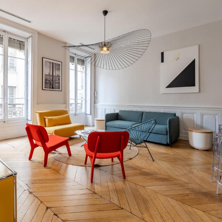 L'Atelier,T3,au pied de l'Opéra, Climatisé, CHECK-IN AUTONOME 24H sur 24H - Apartment mit 2 Schlafzimmern - 3