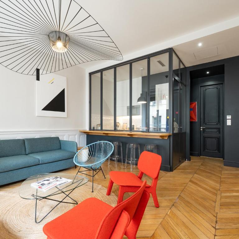 L'Atelier,T3,au pied de l'Opéra, Climatisé, CHECK-IN AUTONOME 24H sur 24H - Apartment mit 2 Schlafzimmern - 4