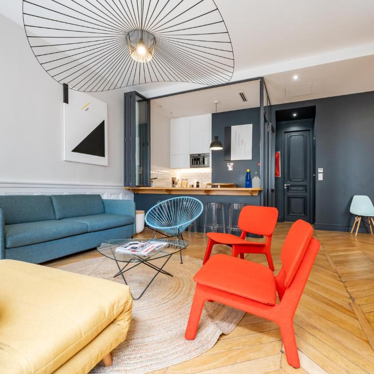 L'Atelier,T3,au pied de l'Opéra, Climatisé, CHECK-IN AUTONOME 24H sur 24H - Apartment mit 2 Schlafzimmern - 2
