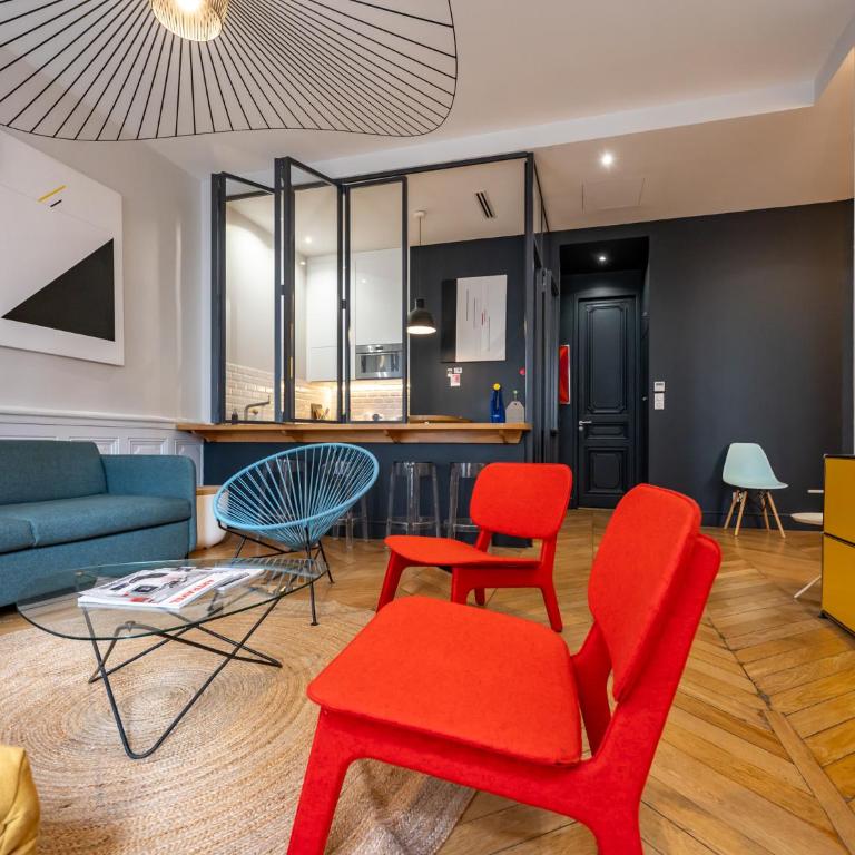 L'Atelier,T3,au pied de l'Opéra, Climatisé, CHECK-IN AUTONOME 24H sur 24H - Apartment mit 2 Schlafzimmern - 6