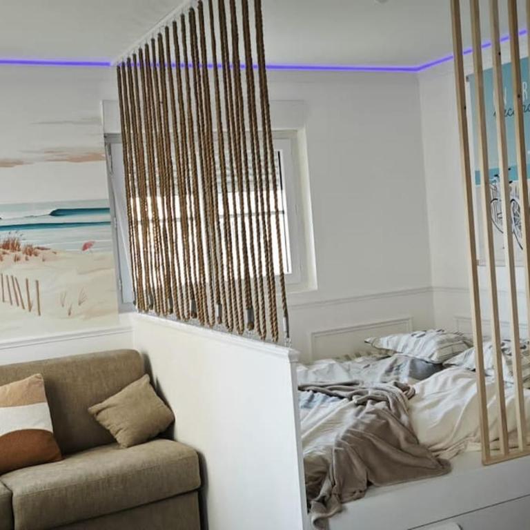 Perle Berckoise - studio - 250m de la plage - 1er étage - Monolocale - 18