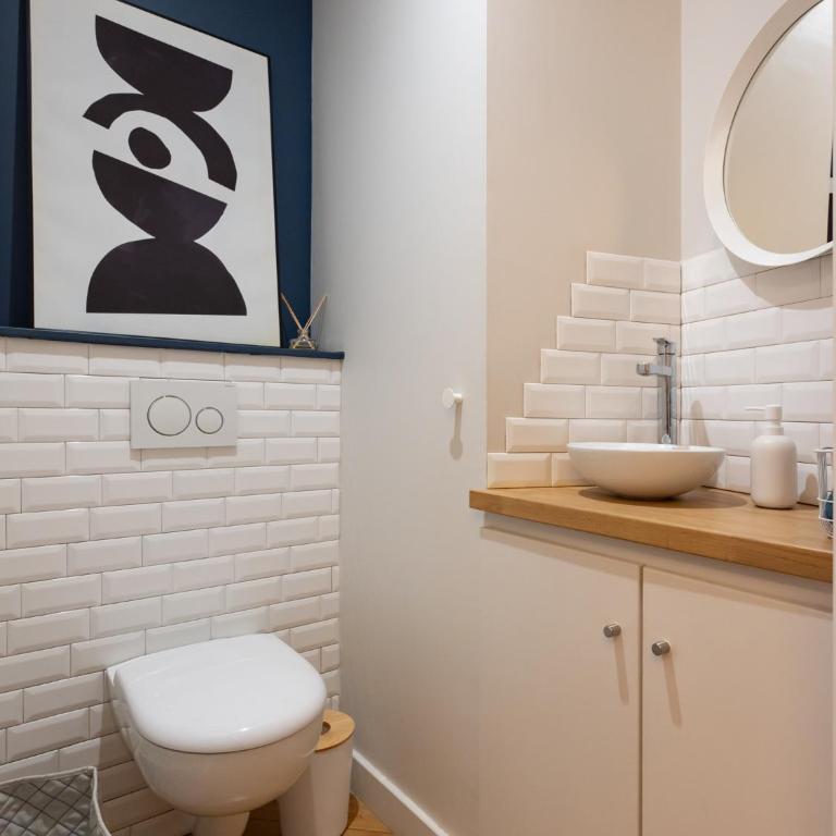 L'Atelier,T3,au pied de l'Opéra, Climatisé, CHECK-IN AUTONOME 24H sur 24H - Apartment mit 2 Schlafzimmern - 21