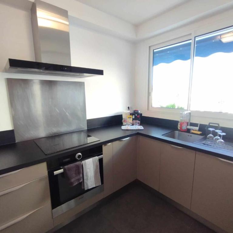 Cannes Pointe Croisette T2 plage 2min à pieds 46m2 - Appartement 1 Chambre - 11