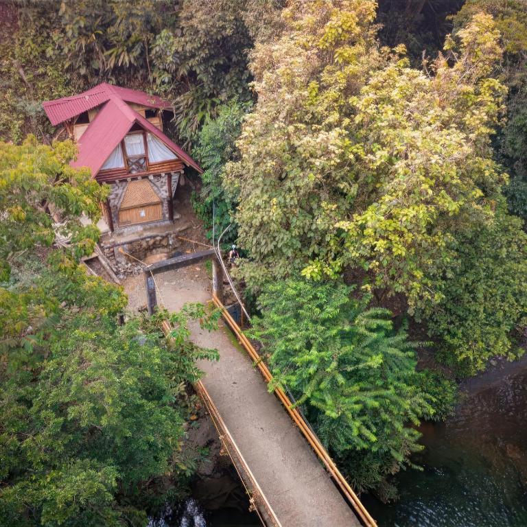 Cabaña Eco-Río Cristalino/Hamacas/Fogata - Chalet de 1 dormitorio - 3