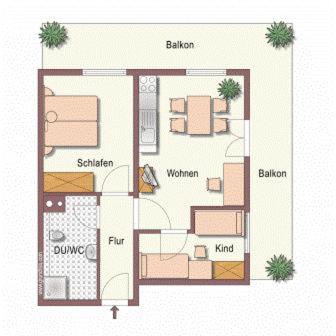 Landhaus Bachtelmühle - Apartment mit Dusche - 6