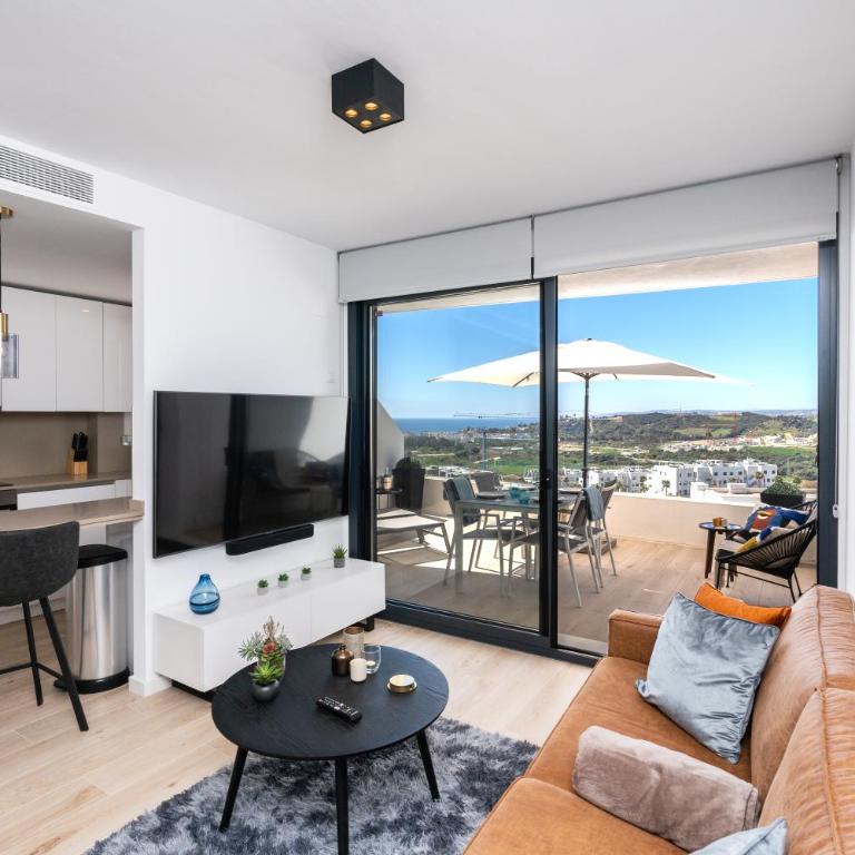 One80 Residences New Modern Apartment with amazing sea view to Gibraltar & Africa - Two-Bedroom Apartment - 1