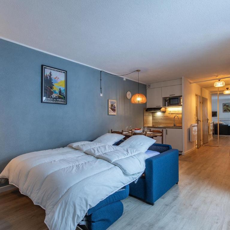 Le Bastan - Appt pour 4 avec Jardin - Studio - Vue sur Montagne - 7