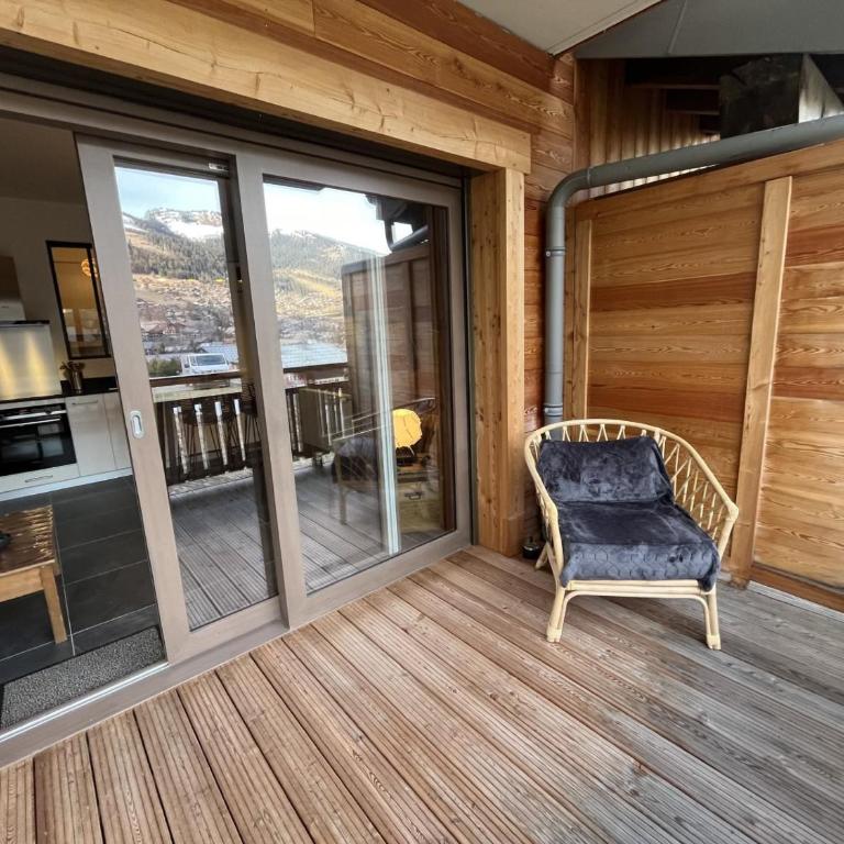 Bel appartement 2 pièces, vue vallée, Châtel, 4 pers - FR-1-198-261 - Apartamento - 12