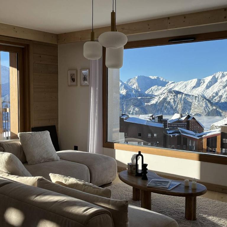 Alpe d'Huez Houses - Chez Marley - PHOENIX3 - Panoramique 4 chambres, sur piste avec piscine - Appartamento con Vista Montagna - 3