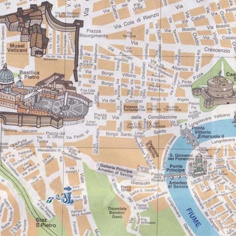 Le 3 Elle Vaticano San Pietro - Appartamento con 2 Camere da Letto - 13