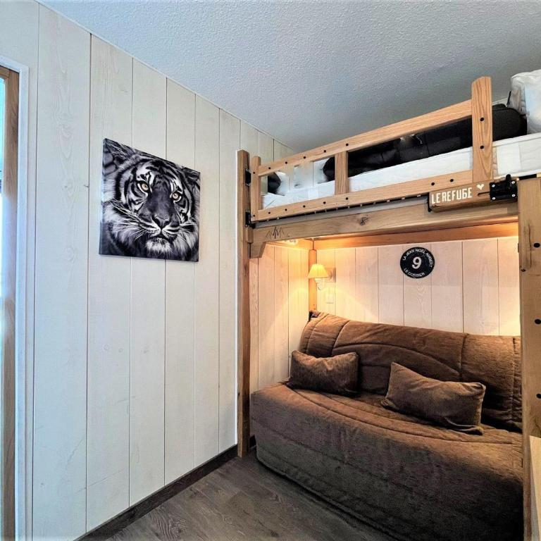 Appartement rénové 2 pièces au pied des pistes, idéal pour 7 personnes - Appartement 1 Chambre - 12