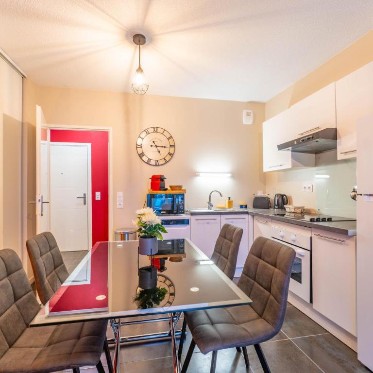 Chez Benjamin - Appt terrasse avec piscine commune - Apartment mit 1 Schlafzimmer - 11