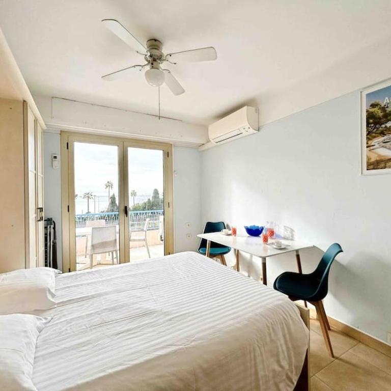 Le Dulys : Apt 2 prs, vue mer, clim, 2 min plages - Appartamento con 1 Camera da Letto - 7
