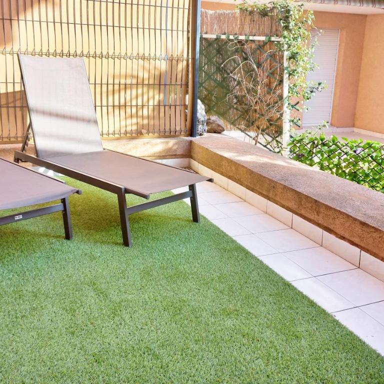 " Le Bleu Marine" Port Fréjus - Cosy T2- Clim & WIFI - Appartamento con 1 Camera da Letto - 25