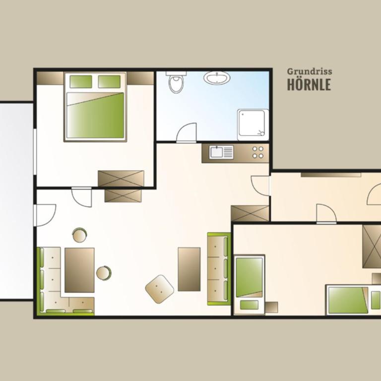 Mein Landhaus - Apartment mit 2 Schlafzimmern (4 Erwachsene) - 1