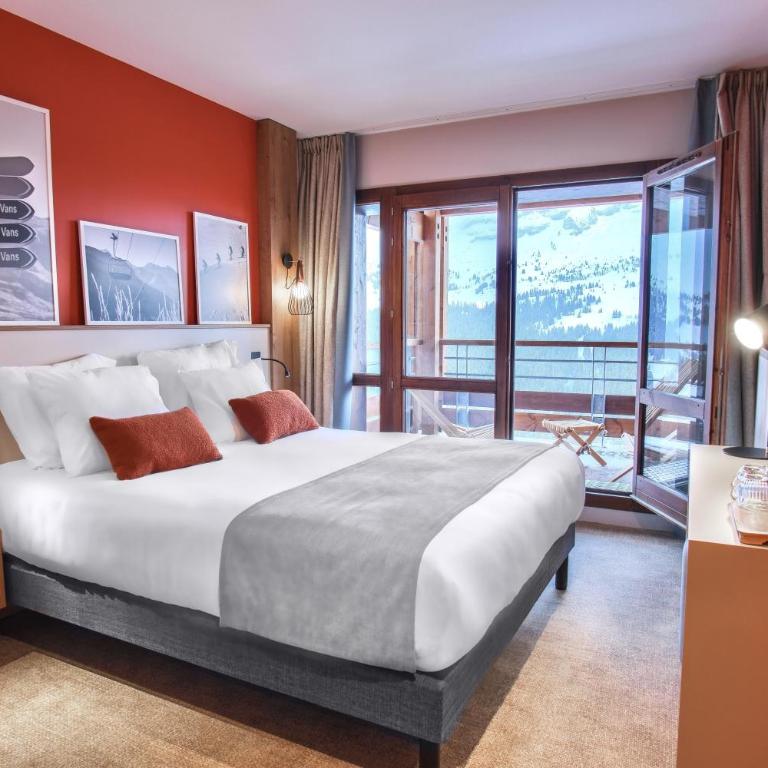 Belambra Clubs Flaine Panorama - Chambre Double - Vue sur Montagne - 3