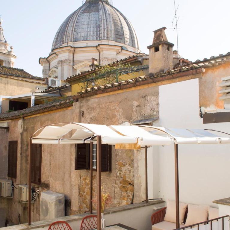 Navona Penthouse - Attico Vista Cupola 4 posti - Appartamento con 2 Camere da Letto - 8