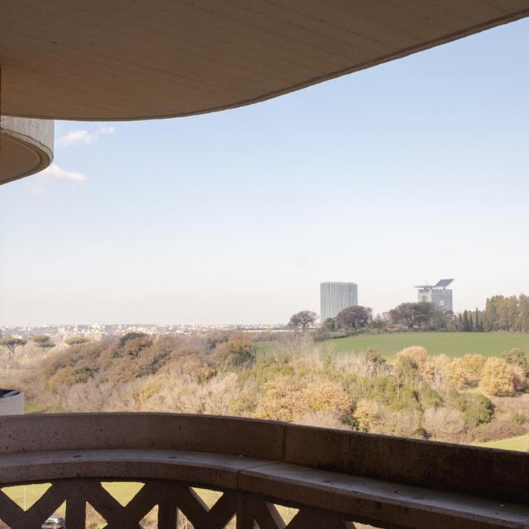 EUR Moravia Attico panoramico con terrazzo, fino a 5 ospiti - Appartamento con 2 Camere da Letto - 9