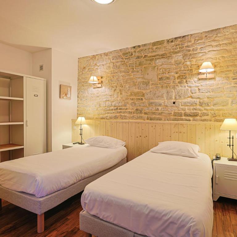 Hôtel François d'O - Chambre Lits Jumeaux avec Douche - 3
