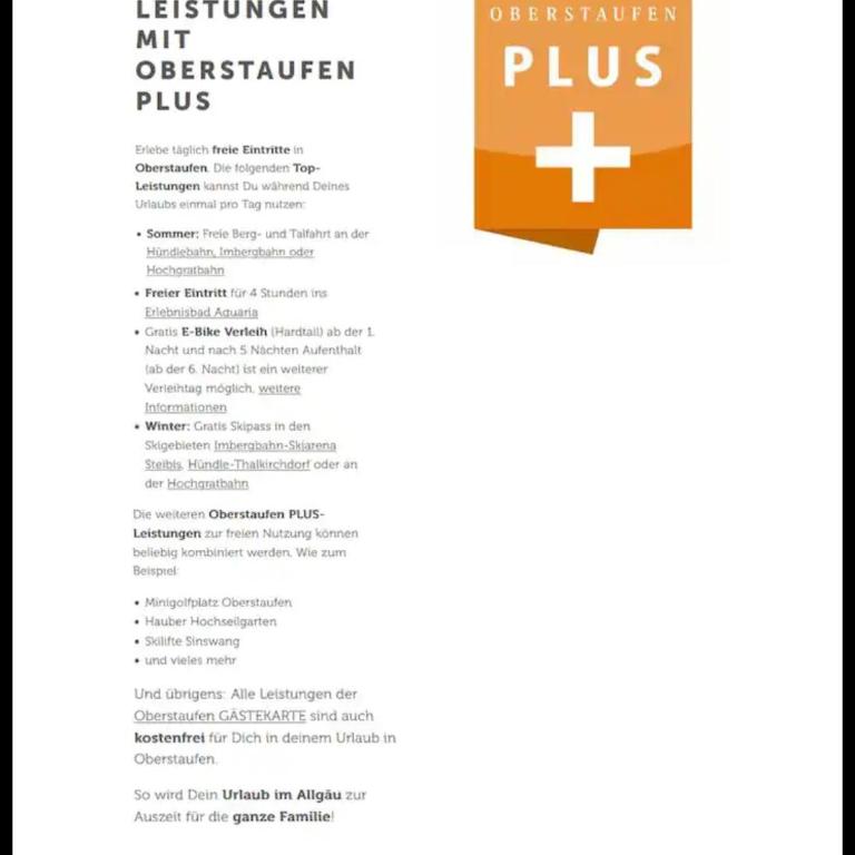 Ferienwohnung Alpinstar - inklusive Oberstaufen Plus - Apartment mit 1 Schlafzimmer - 13