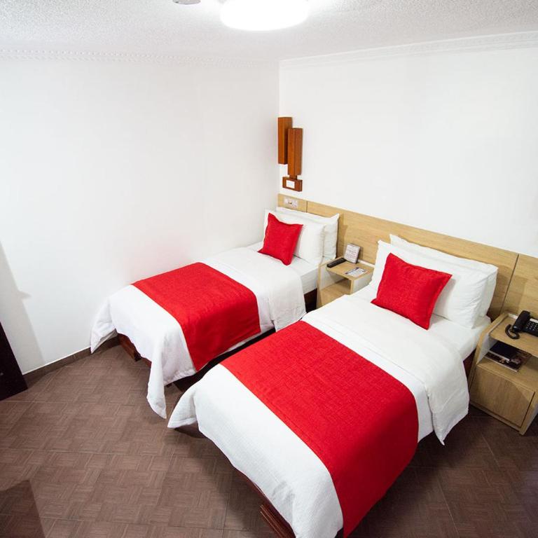 Hotel Plaza Victoria - Habitación Doble - 2 camas - 6