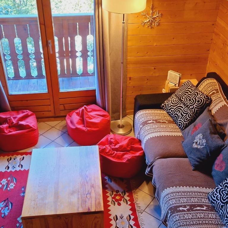 Chalet familial avec cheminée à La Plagne, proche station - FR-1-755-7 - Chalet - 14