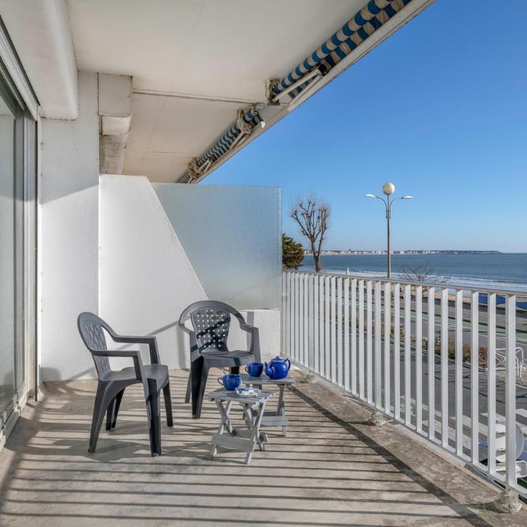 Échappée à 4 - Superbe vue mer - 30m de la plage - Appartement - 6