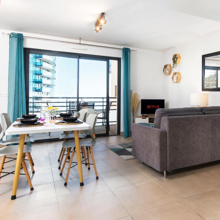 Vue mer & Tour Odéon - Terrasse - Parking - BJ - Appartement 2 Chambres - 6
