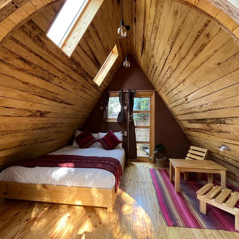 El Arbol Eco Lodge - Habitación Doble con baño privado externo - 9